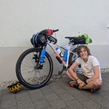 Mit dem Fahrrad von Deutschland nach Slowenien für einen guten Zweck